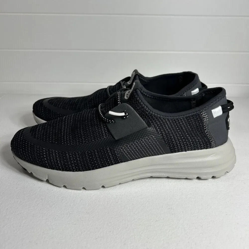 Hey Dude Men's Shoes Size 10 M Black/Multi Sirocco Stretch Sox Comf